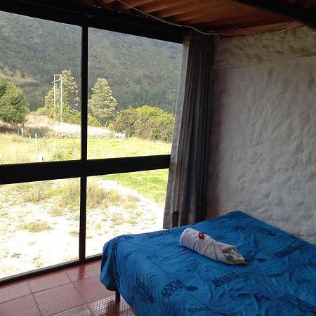 Hospedaje Y Camping Del Rio Monguí Exterior foto