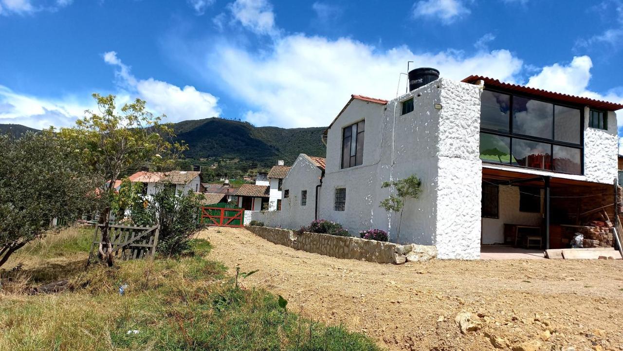 Hospedaje Y Camping Del Rio Monguí Exterior foto