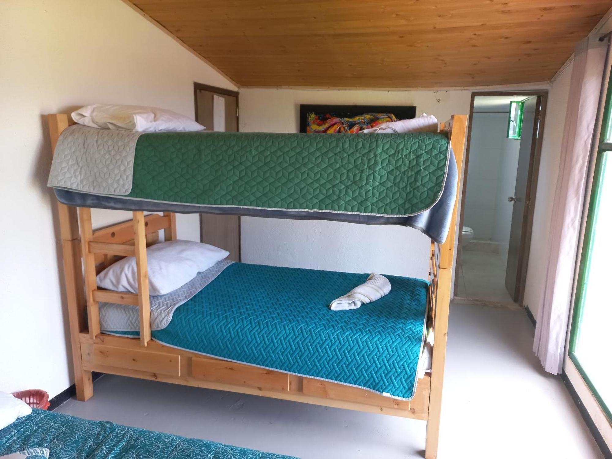 Hospedaje Y Camping Del Rio Monguí Exterior foto